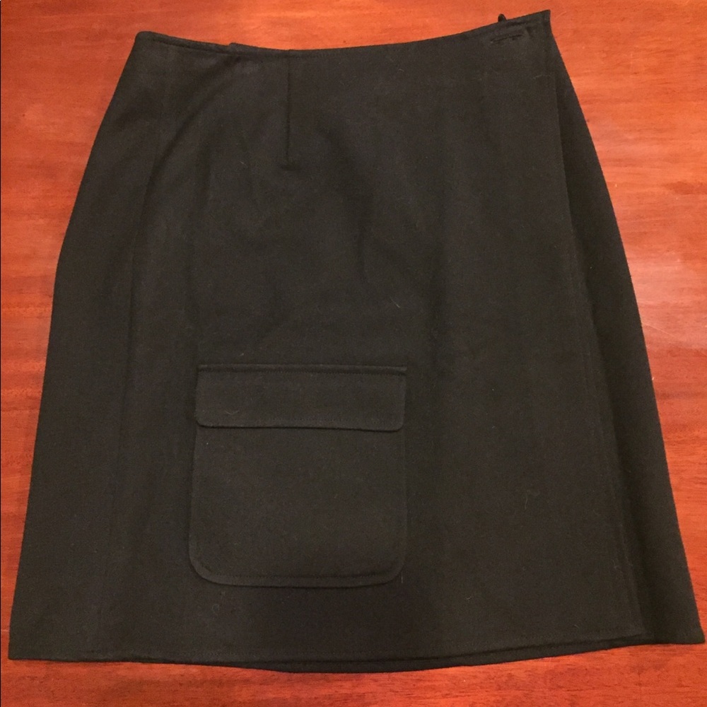 Talbot’s black skirt